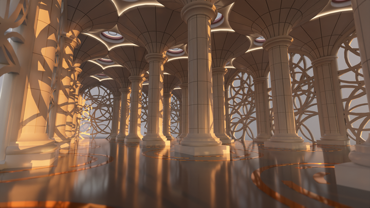 Modular Sci Fi Interior Builder