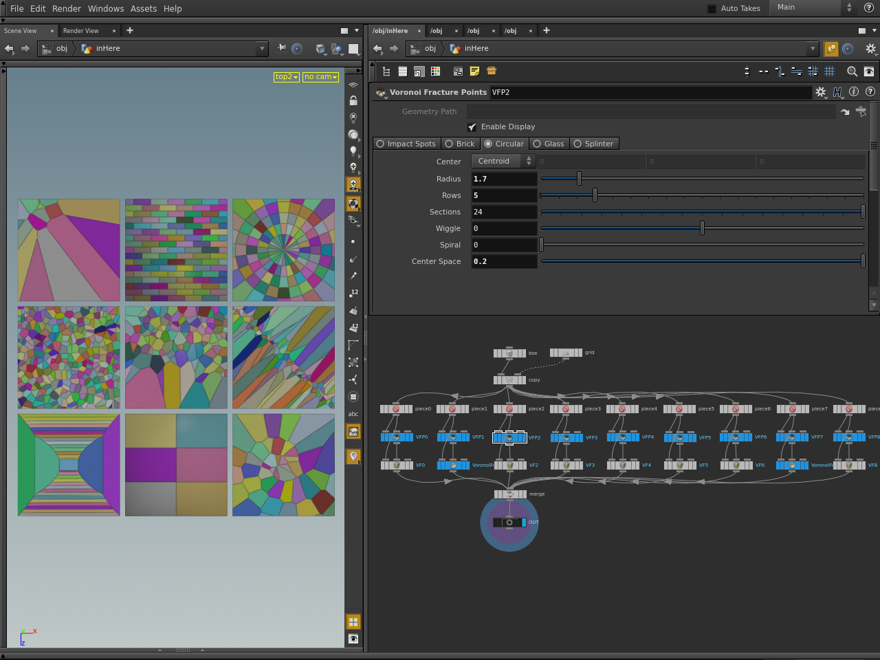 Asset detail. Voronoi Fracture Blender. Voronoi Fracture React to ашдув. Voronoi Fracture Slices Houdini. Voronoi fracturing.