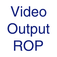 Video Output ROP Icon
