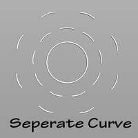 Separate curve Icon