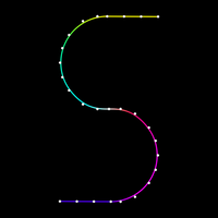 Extend Curve Icon