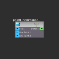 Point Line Distance Icon
