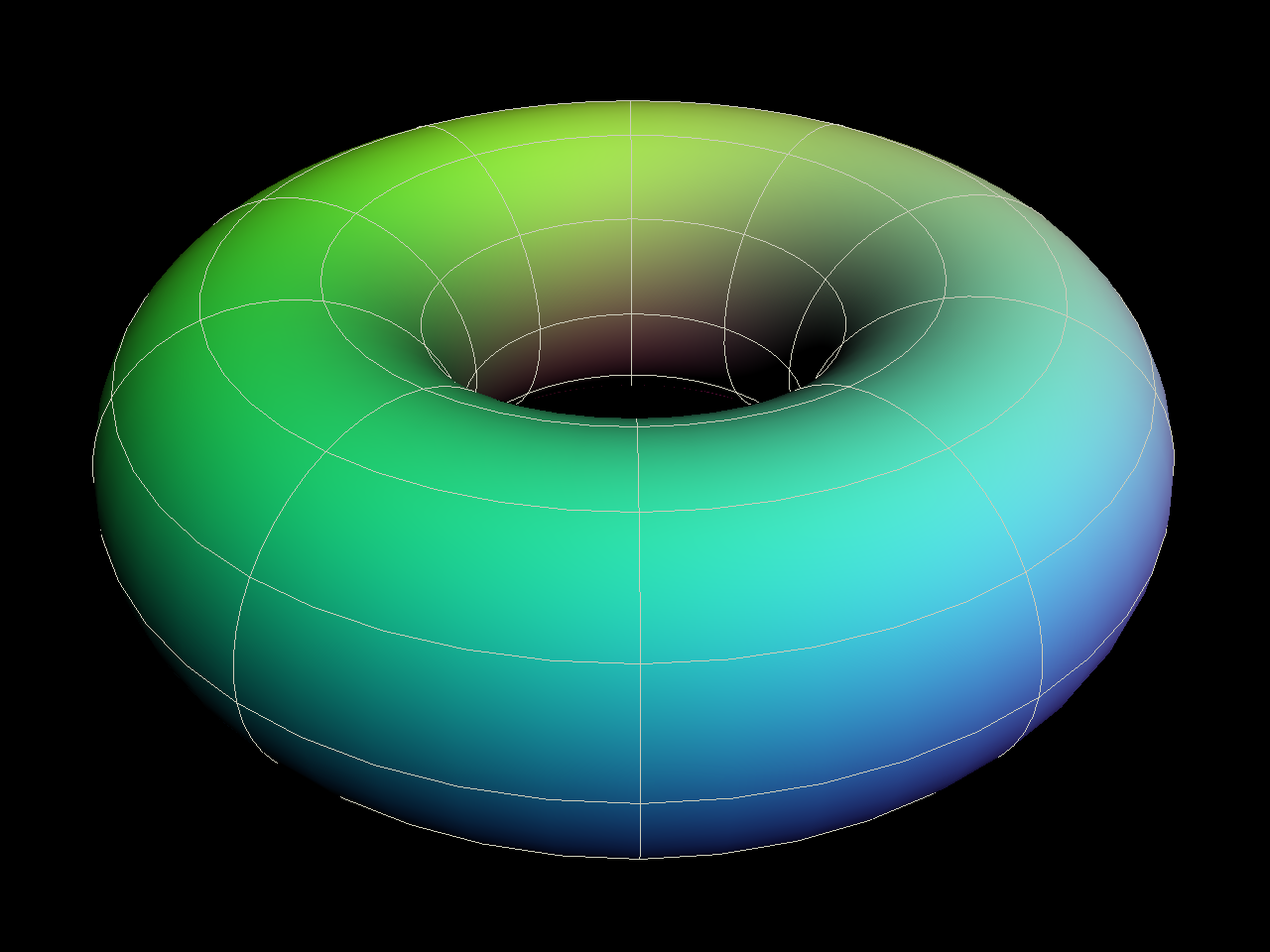 Shape surface. Umbilic torus. Galaxy torus. Elliptic torus. Twisted torus 3d model.
