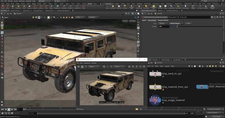 H2SP Material from Substance Painter