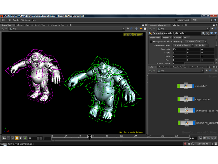Pgmvc Capture And Deform