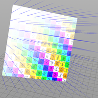 UV project along vector Icon