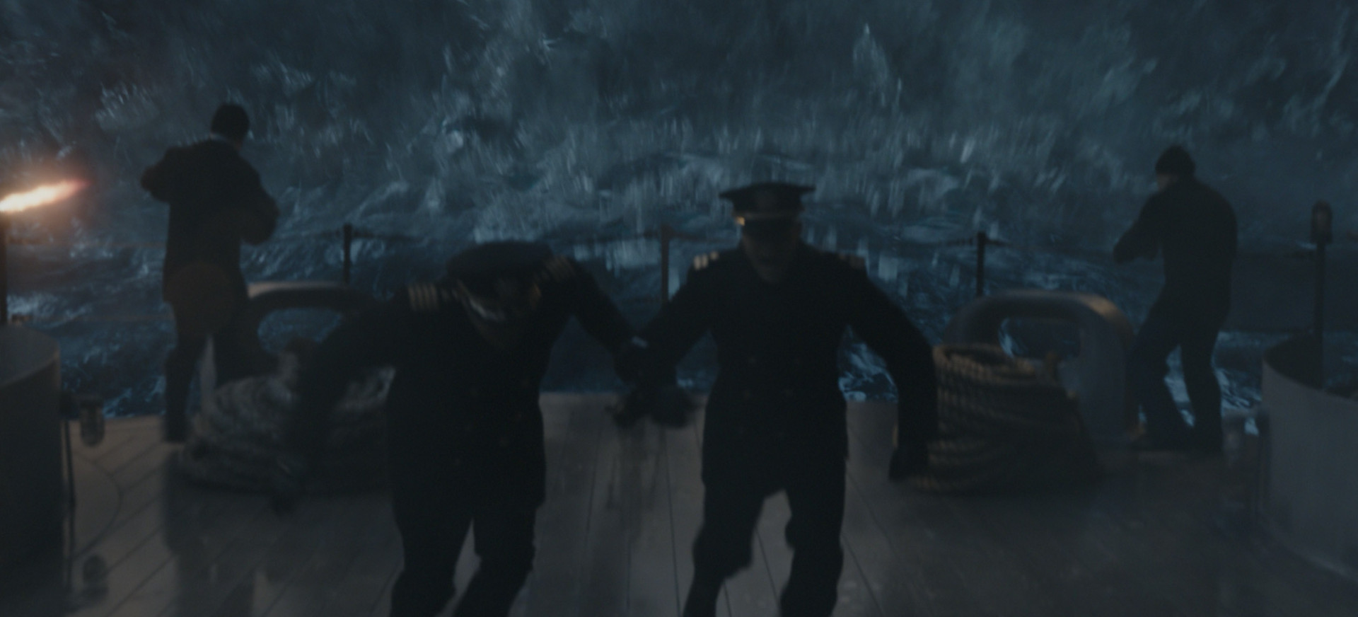 Project Blue Book - sailor in storm scene